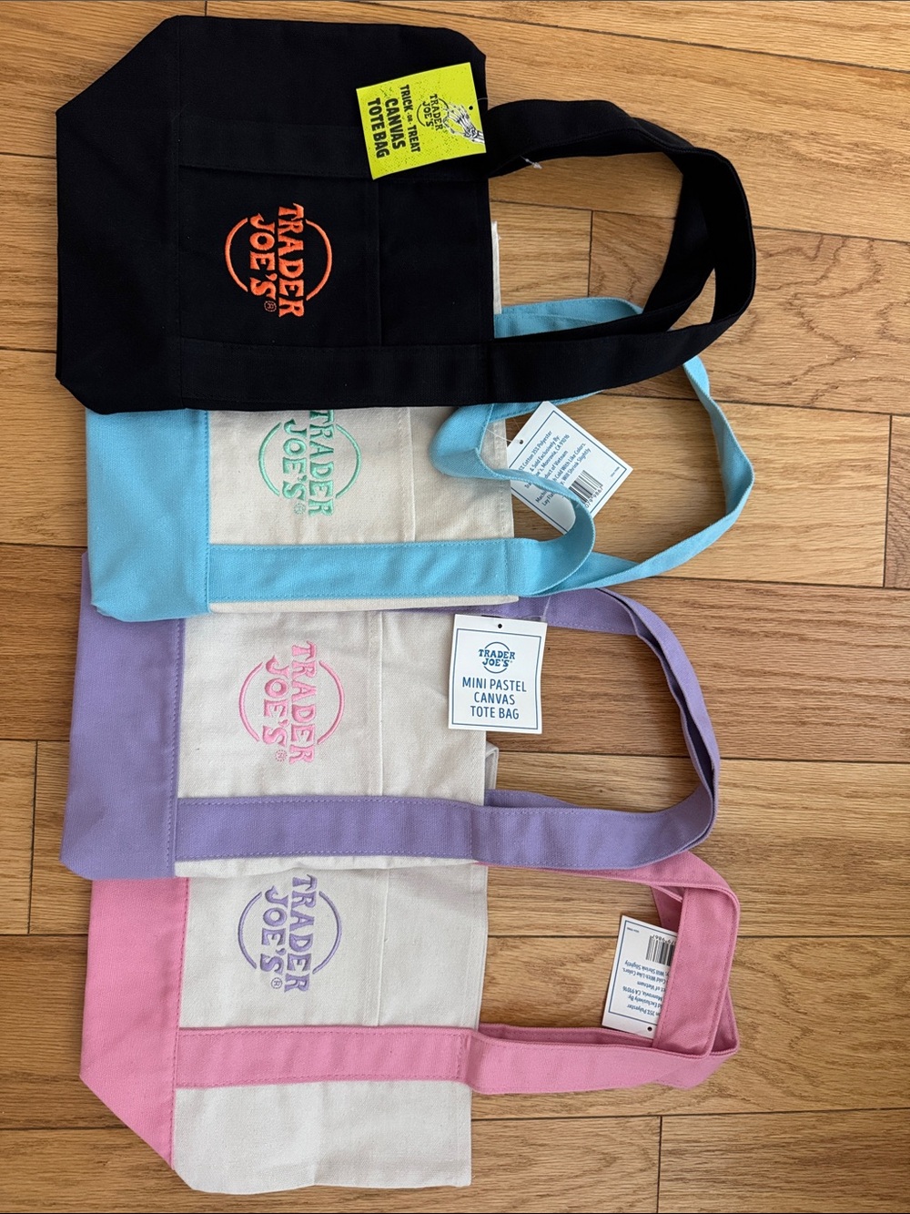 Trader Joe’s Mini Totes - Picture 2 of 2
